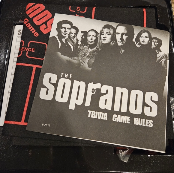 HBO The Sopranos Trivia Game w/Collectible Tin Box - Picture 11 of 16